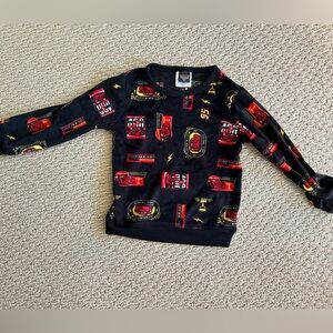 NWOT Fleece Cars Sweatshirt